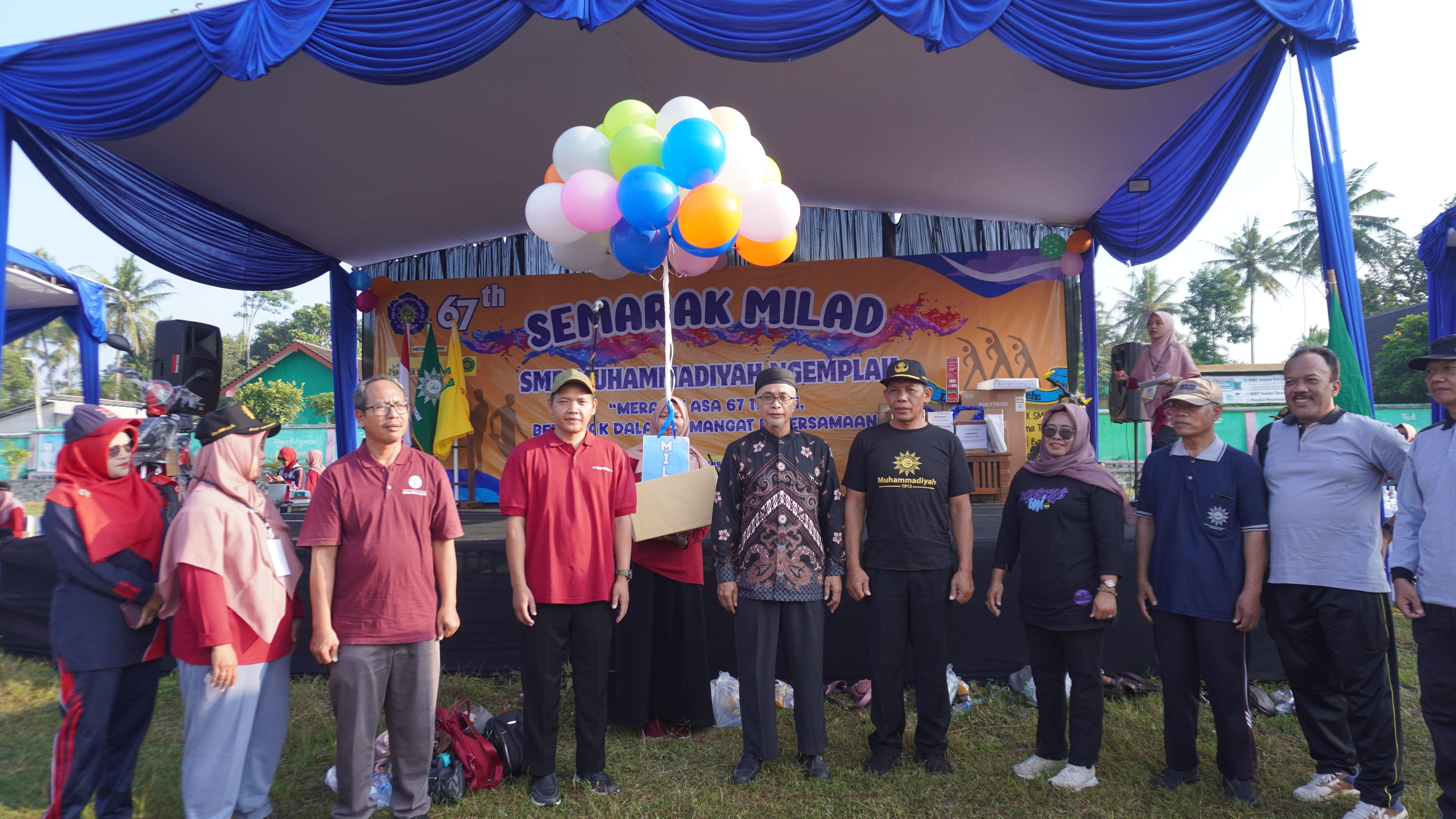 SEMARAK MILAD SMP MUHAMMADIYAH NGEMPLAK KE-67